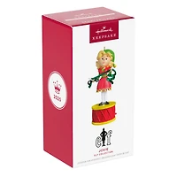 Hallmark Keepsake Christmas Ornament (Elf Collection Jovie With Light and Sound)