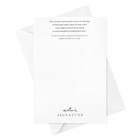 Hallmark Signature Baby Shower Card (Quilled Rainbow)