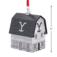 Yellowstone Dutton Ranch Christmas Ornament
