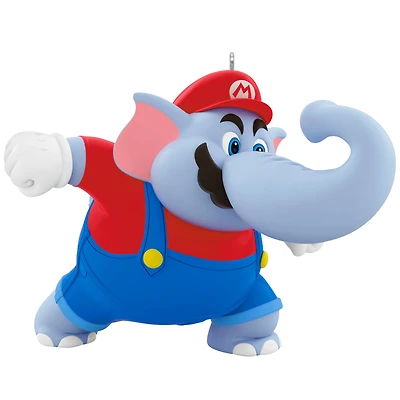 Hallmark Keepsake Christmas Ornament (Nintendo Powered Up With Mario Elephant Mario)