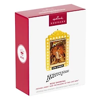 Hallmark Keepsake Christmas Ornament (Indiana Jones and the Raiders of the Lost Ark Now Showing With Light)