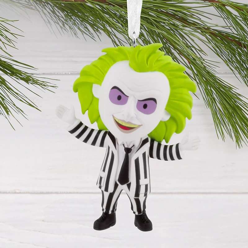 Beetlejuice Christmas Ornament