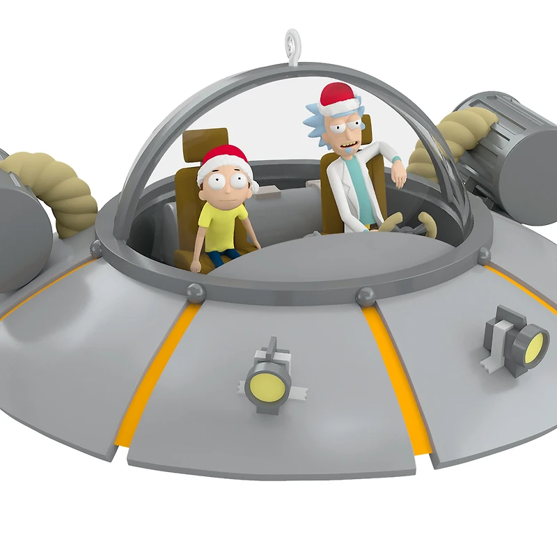 Hallmark Keepsake Christmas Ornament (Rick and Morty "Rick's Ship")