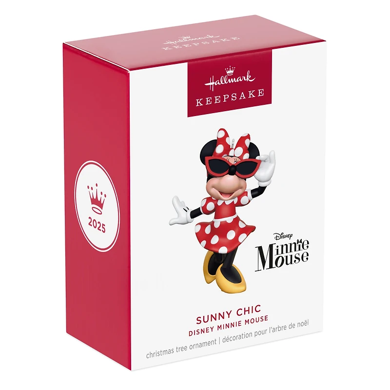 Hallmark Keepsake Christmas Ornament (Disney Minnie Mouse Sunny Chic)