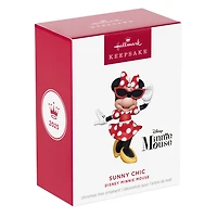 Hallmark Keepsake Christmas Ornament (Disney Minnie Mouse Sunny Chic)