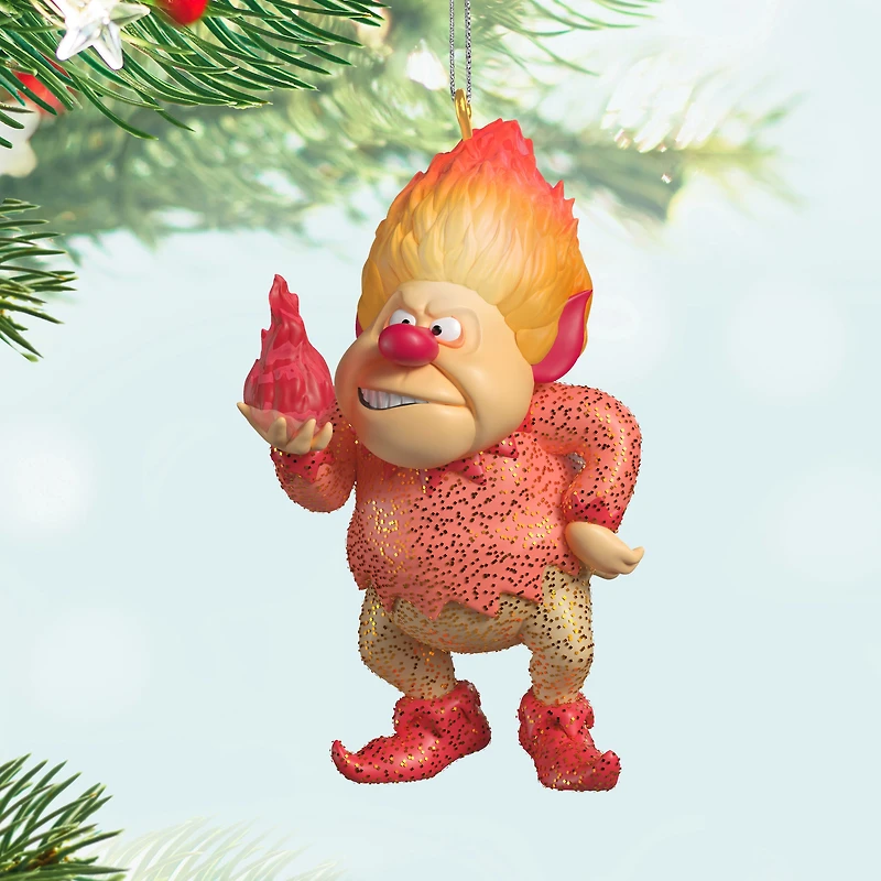 Hallmark Keepsake Christmas Ornament (The Year Without a Santa Claus Heat Miser With Light)