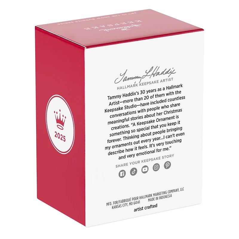 Hallmark Keepsake Christmas Ornament (Snow Buddies 2025)