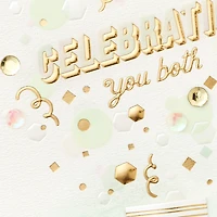 Hallmark Signature Wedding Card, Bridal Shower Card, Engagement Card (Confetti)