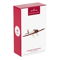Hallmark Keepsake Christmas Ornament (Sky's the Limit Kinner Sportwing Airplane)