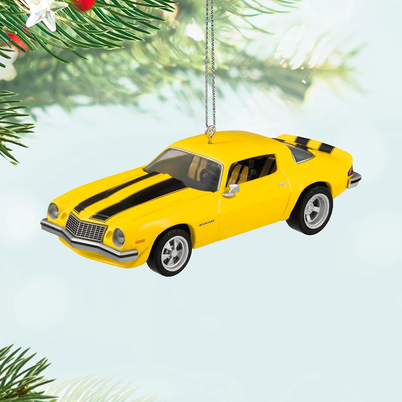 Hallmark Keepsake Christmas Ornament (The Car's the Star Transformers 1976 Chevrolet Camaro Bumblebee, Metal)