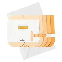 Hallmark Paper Wonder Pop Up 50th Birthday Card (Celebrating You)