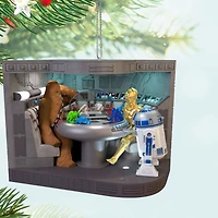 Hallmark Keepsake Christmas Ornament (Star Wars: A New Hope "Let the Wookiee Win" With Video, Light and Sound)