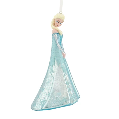 Hallmark Christmas Ornament (Disney Frozen Elsa, Blown Glass)