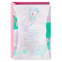 Birthday Card for Wife (Orchid Photo)