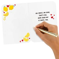 Hallmark Love Card, Romantic Birthday Card (Easy Peasy Lemon Squeezy)