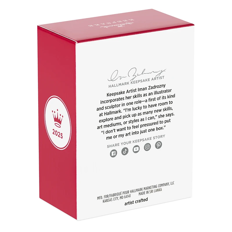 Hallmark Keepsake Christmas Ornament (Granddaughter Seal 2025)