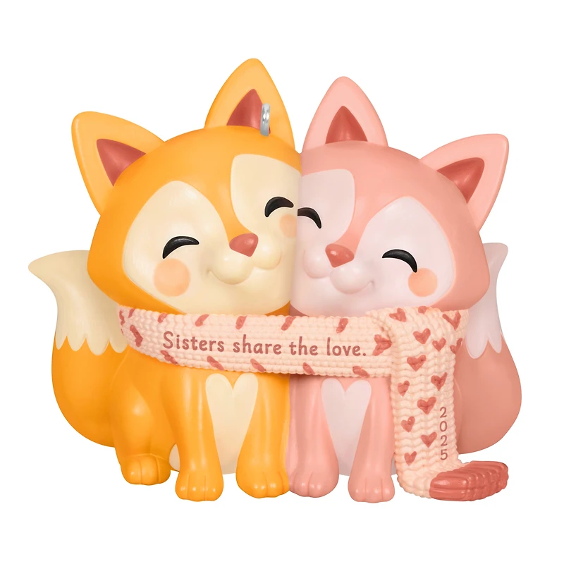 Hallmark Keepsake Christmas Ornament (Sisters Share the Love 2025)