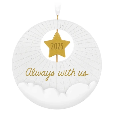 Hallmark Keepsake Christmas Ornament (Always With Us 2025)