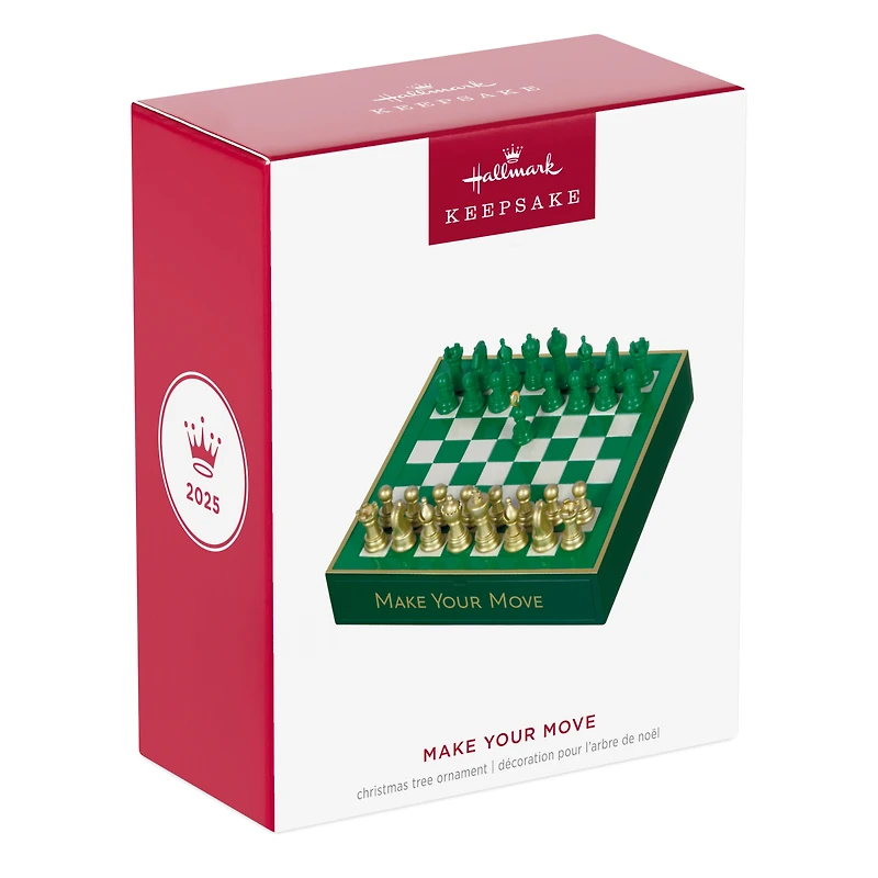 Hallmark Keepsake Christmas Ornament (Make Your Move)
