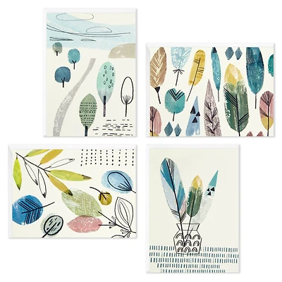 Hallmark Blank Cards Assortment, Nature Prints (48 Cards with Envelopes)