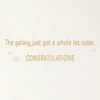 Hallmark Baby Shower Card (Baby Yoda, Force is Strong)