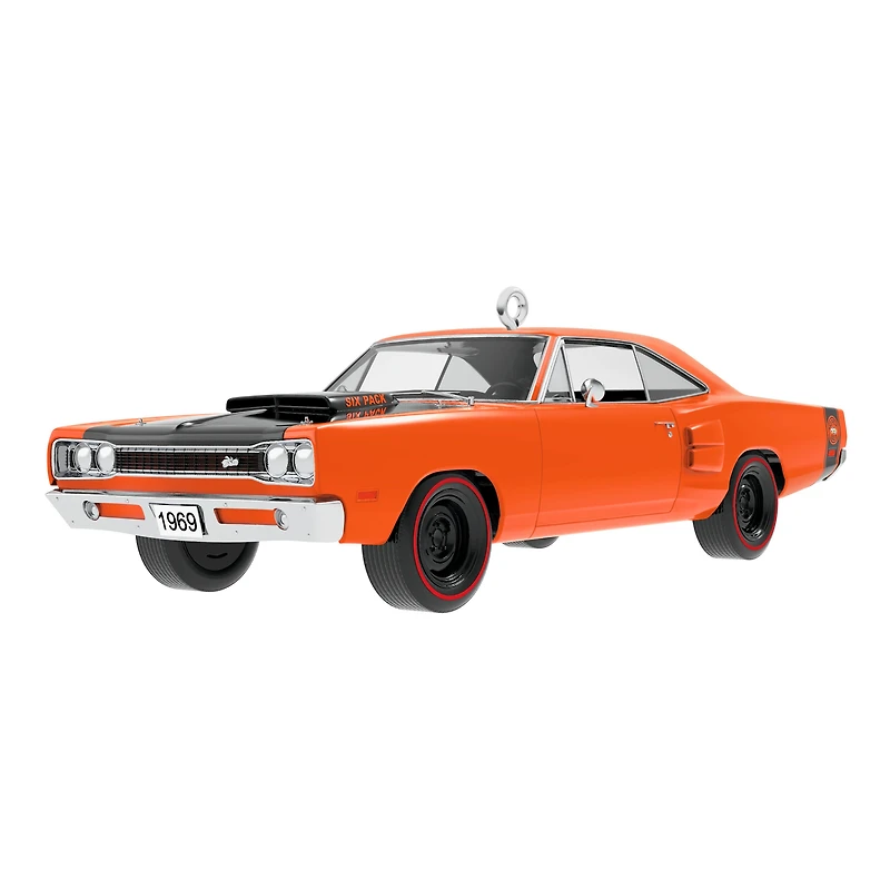 Hallmark Keepsake Christmas Ornament (Classic American Cars 1969 Dodge Super Bee Six Pack 2025, Metal)
