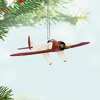 Hallmark Keepsake Christmas Ornament (Sky's the Limit Kinner Sportwing Airplane)