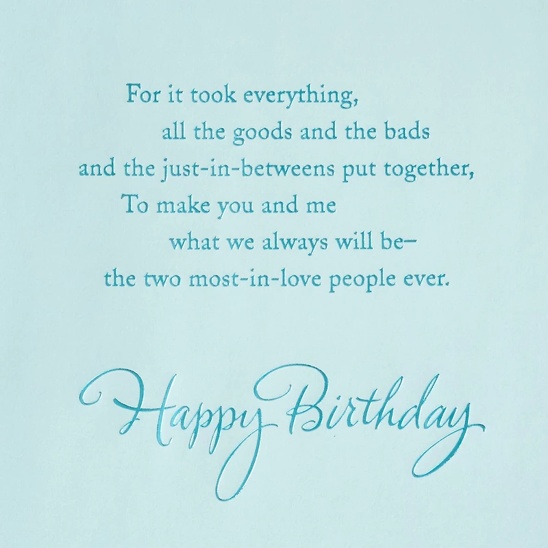 Birthday Card for Wife (Orchid Photo)