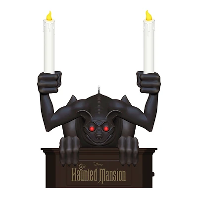 Hallmark Keepsake Christmas Ornament (Disney The Haunted Mansion Gargoyle With Light)