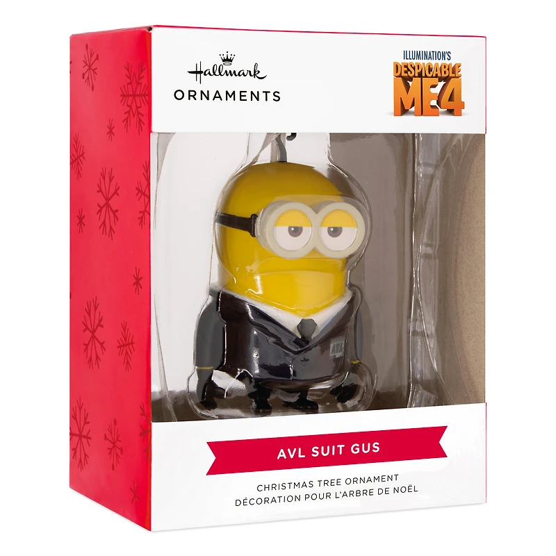 Despicable Me 4 AVL Suit Gus Christmas Ornament