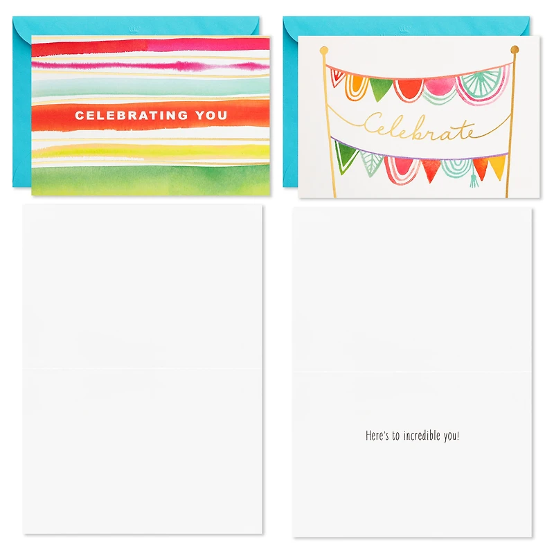 Hallmark Birthday Cards Assortment, 36 Cards with Envelopes (Celebrate)