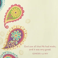 Mahogany Religious Birthday Card for Her (Celebrating You)