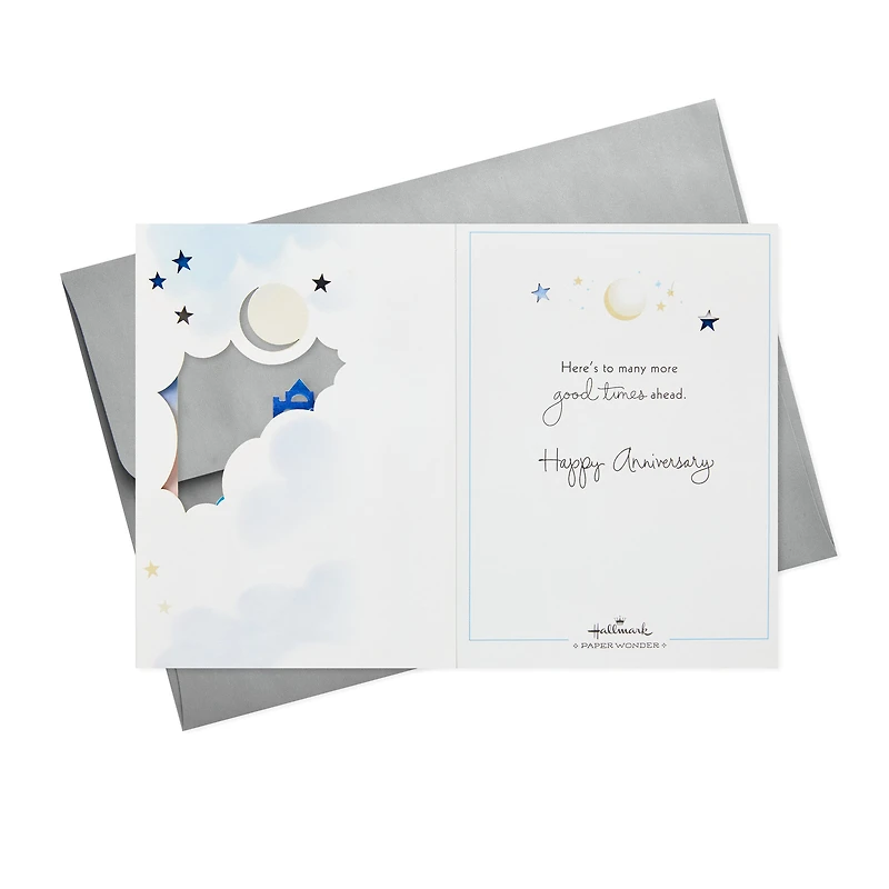 Paper Wonder Displayable Pop Up Anniversary Card (Adventure Continues)