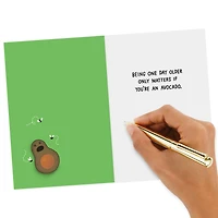 Shoebox Funny Birthday Card (Guide to Avocados)