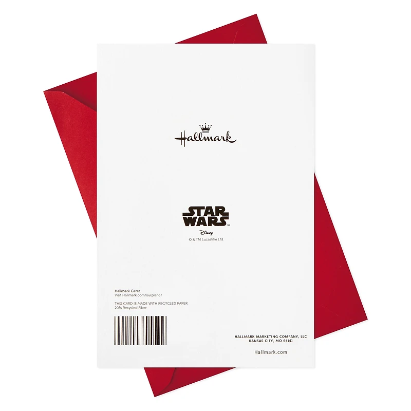 Star Wars Anniversary Card, Love Card (Han Solo, Princess Leia)