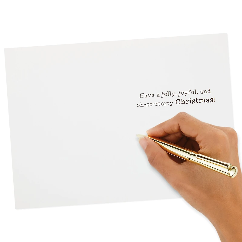 Pack of Disney Christmas Cards, Jolly Joyful Mickey Mouse (10 Cards with Envelopes)