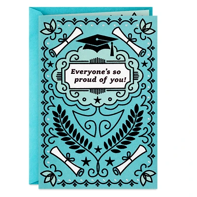 Graduation Card from All of Us (So Proud of You)