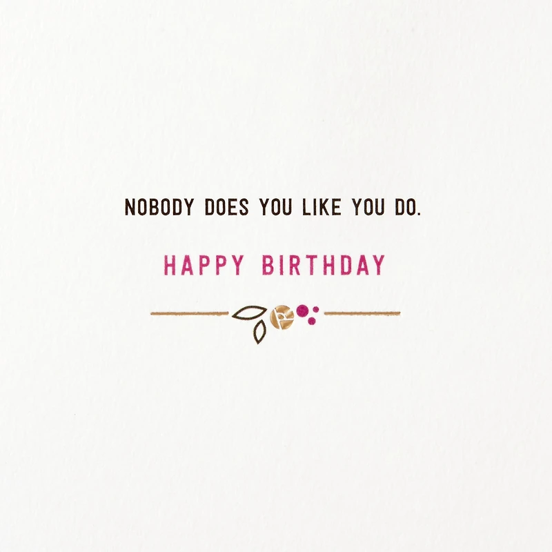 Sassy, Classy and Badassy Birthday Card With Removable Banner