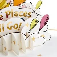 Signature Paper Wonder Dr. Seuss Pop Up Graduation Card (Oh, the Places You'll Go!)