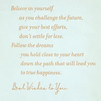 Graduation Card (Path to True Happiness)
