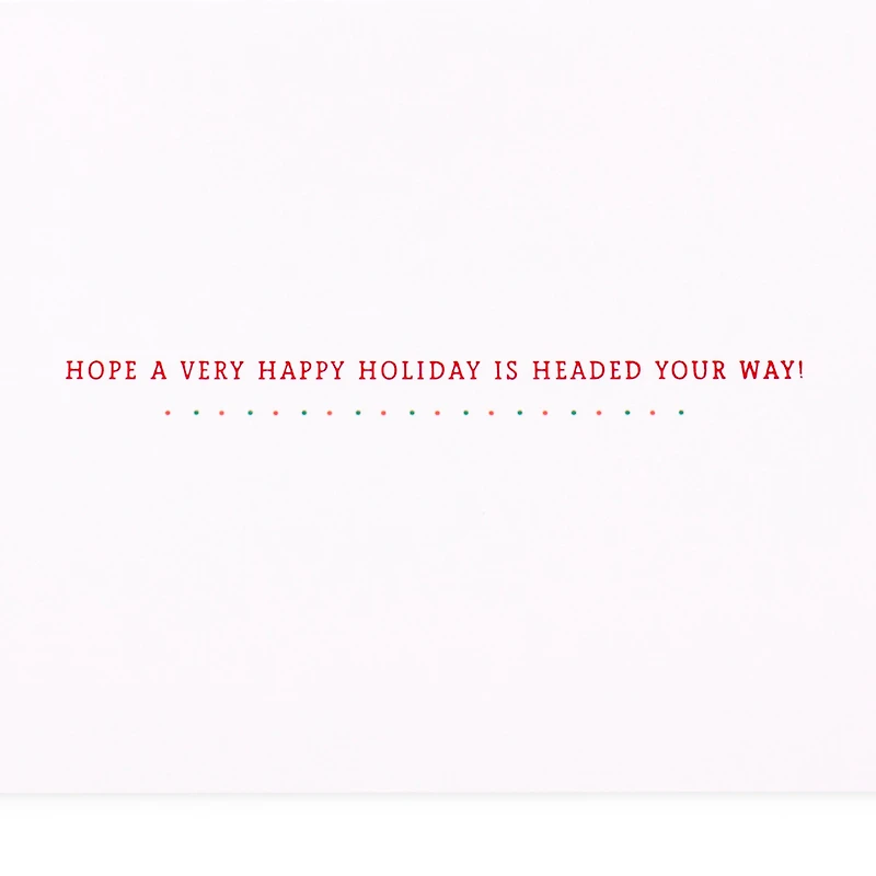 Signature Christmas Card (Christmas Train)