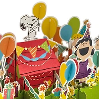 Peanuts® Gang Celebrating You 3D Pop-Up Birthday Card