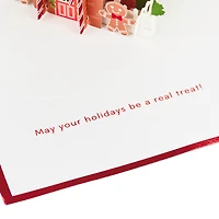 Sweetest Season Gingerbread House 3D Pop-Up Christmas Card