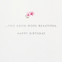 Blooming Orchid Birthday Card