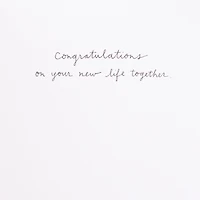 Signature Wedding Card (Mr. and Mrs.)