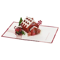 Sweetest Season Gingerbread House 3D Pop-Up Christmas Card
