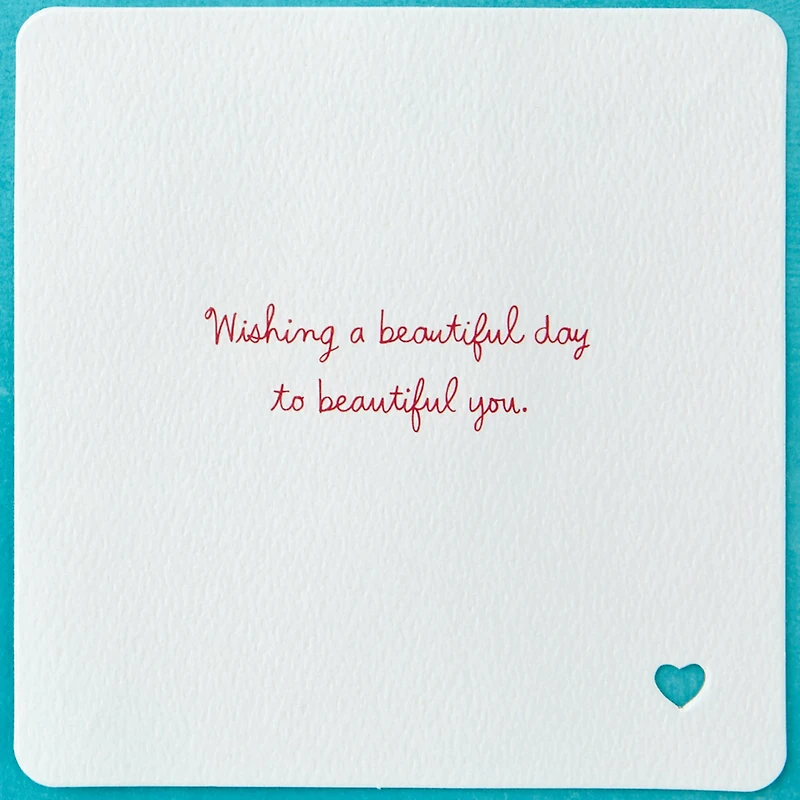 Signature Birthday Card for Mom (Flowers)