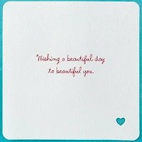 Signature Birthday Card for Mom (Flowers)