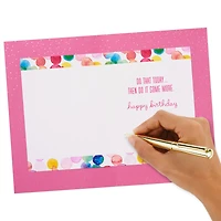 Birthday Greeting Card (Dancing Laughing Smiling)
