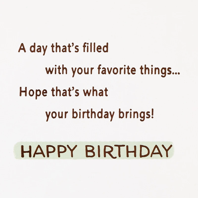 Birthday Card (Puppy in a Party Hat)